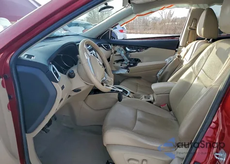 2014 Nissan Rogue S from USA, damaged, VIN 5N1AT2MT7EC759161